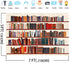 Yieldeer 8x6ft Bookshelf Photo Backdrop Books Library Tapestry Wall Hanging Bookcase Photography Background for Office