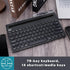 Wireless Keyboard - Dual Channel Multi-Device Bluetooth Keyboard, Portable Slim for Tablet and PC