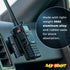 Mob Armor Magnetic Car Mount Kit for CB, VHF & GMRS Radios, Handheld Radio Mount with Mic Holder and Base