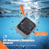 Waterproof Portable Bluetooth Speaker with 8W Big Sound, Small Wireless Speaker Subwoofer,20H Playtime, BT 5.3, Support TF Card, TWS for Bicycle, Shower Outdoor,Travel, Hiking, Party,Gift