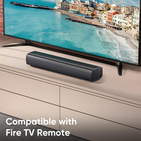 Sound Bar for Smart TV, Compact Design Soundbar TV Speakers with Customized Bass Reflector, Easy Set up Home Audio
