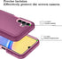 Qinmay 3-Layer Shockproof Phone Cover for Samsung Galaxy A15 5G with HD Screen Protector, WinRedPink