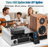 Rylithon 6.0 Bluetooth Receiver,for Home Stereo AUX Adapter,for Old Wired Speakers/USB Flash Home Audio Music Streaming