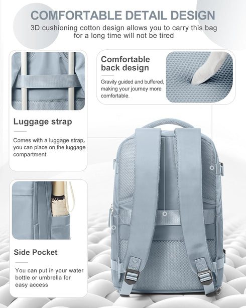 coowoz Backpack Backpack Backpacks Travel Carry On for Women Man Gym with Laptop Compartment Mochila de Viaje Teacher