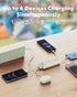 charmast 10000mAh Pack 6 3 3A Portable Charger with Built in Cables, Power Bank with Cords Wires, Slim Travel Battery