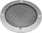 X AUTOHAUX 4" Silver Tone Speaker Grille Cover Mesh Trim, Round Subwoofer Grille Horn Protective Guard