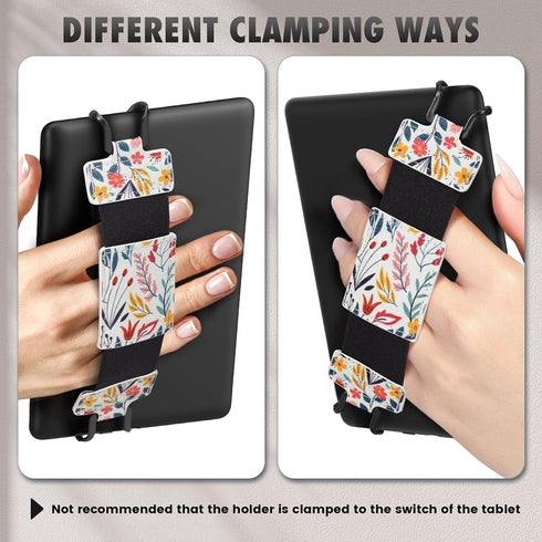 6-8" MoKo Soft Hand Strap for Kindle eReaders Fire Tablet Kindle/Kobo/Voyaga/Lenovo/Sony Kindle E-Book Tablet, Black