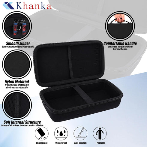 khanka Hard Travel Case for Fujifilm Instax Mini 99 Instant Film Camera, Case Only (Black)