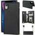 Bocasal Crossbody Wallet Case for iPhone Xr, Credit Card Holder, PU Leather Kickstand, Shockproof Detachable Strap
