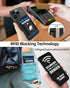 For Magsafe Wallet Stand with Airtag Holder, Strongest Magnetic Wallet for iPhone 15/14/13/12 Series, RFID Blocking,