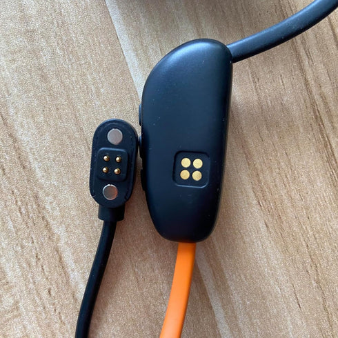 Replaceable Magnetic Charging Cable for Wireless Bluetooth Bone Conduction Headphones - Square 4pin