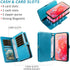 Asuwish 5G 2024 G5 Phone Case for Motorola Moto G Stylus Zipper Wallet Magnetic Detachable Cell Cover with Tempered