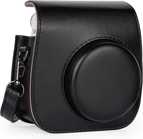 Frankmate Protective Case for Fujifilm Instax Mini 12 11 9 - Instant Film Camera with Accessory Pocket and Adjustable