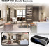 NJINALW Hidden Camera Clock, WiFi Spy Camera HD 1080P with Night Vision, Motion Detection, Nanny Cam