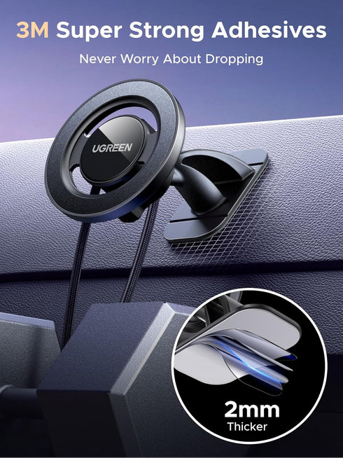 UGREEN 17 16 15 14 13 12 Car Phone Mount for Magsafe Magnetic Phone Holder Car Air Vent Dashboard Car Accessories