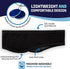 CozyPhones Sleep Headphones - Wireless Over-Ear from Ultra Thin Cool Mesh Chordless Headphones for Side Sleepers,