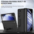 Ruky 5 5, for Galaxy Z Fold Case, with Magnetic Kickstand and Hinge Protection, Full Body Cases Built-in Screen