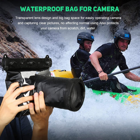Underwater Photography Housings Waterproof HD Housing Case for Canon Camera, Dry Bag Case for Canon