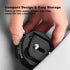 JF-Q2S Arca Type Camera Quick Release Plate Kit with Arca Swiss Peak Design Capture V3 Camera Clip, 1/4" 3/8" Thread