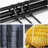 18 inch 100 PACK, 200 LBS Armpow White Zip Ties Heavy Duty Ultra Exclusive Strong Plastic Wire Ties, Large Cable Ties