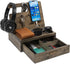 Nightstand Organizer, Rustic Bedside Organizer for Cellphone & Accessories, Unique Birthday Gifts for Men