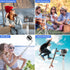 SENSYNE 67" Phone Tripod & Selfie Stick, Extendable iPhone Tripod Stand with Wireless Remote and Phone Holder