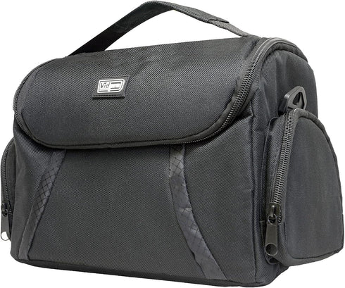 CR-350 1-2 2 VidPro Medium Gadget Bag for DSLR Camcorders and Video Cameras Holds Camera Bodies and additional Lenses