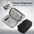 vigorm Travel Storage Box - Hard EVA Protective Cover for Mobile Power Bank, Charger, Cable, Phone and Accessories