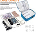 SELLYFELLY Electronic Bag Travel Cable Accessories Bag Waterproof Double Layer Electronics Organizer Portable Storage