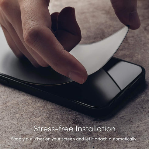 Moshi iVisor AG Matte Screen Protector for iPhone 12 Mini, Edge-to-Edge, Anti-glare, Easy Install, Bubble-proof (5.4")