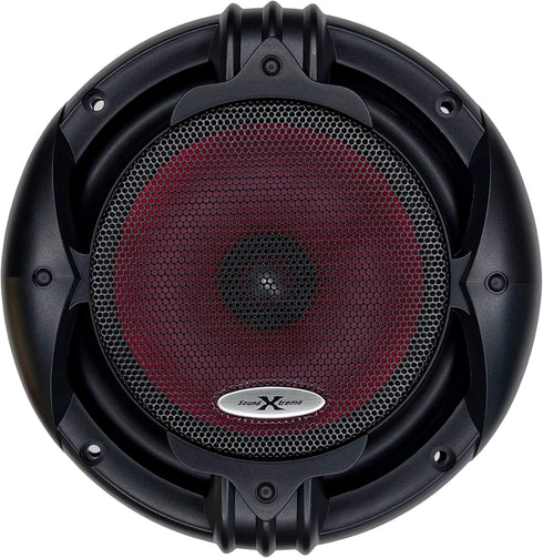 Pair - SoundXtreme 1000W 6.5-Inch 2-Way Car Audio Component Speaker System for Car, ATV, RV, Motorcycle, Boat