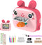 CAMCLID Kids Instant Camera - 2.5K Instant Print Camera with No Ink, 32GB