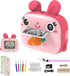 CAMCLID Kids Instant Camera - 2.5K Instant Print Camera with No Ink, 32GB
