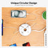 NTONPOWER Travel Power Strip with USB Ports, 3 Outlet and 3 USB (1 USB C), 5 ft Extension Cord, Compact for Home Office