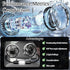 Back Seat Car Fan for Kids - Battery-Free Dual Adjustable Air Circulation