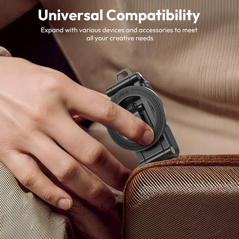 ULANZI SK29 1/4, 17/16/15/14/13/12 Magnetic Phone Tripod, Foldable Mini Tripod Mount with MagSafe Phone Holder