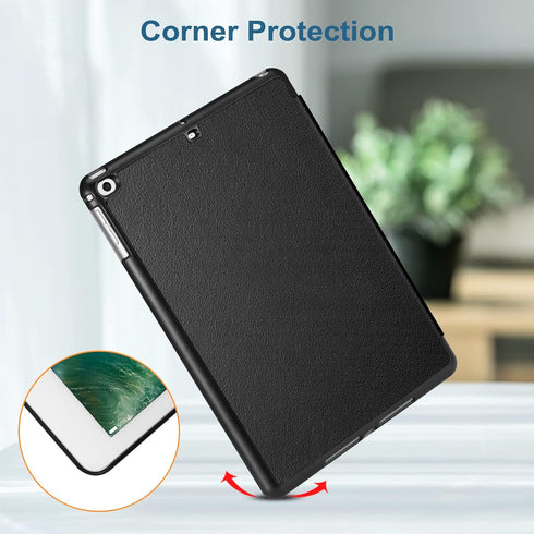 Fintie SlimShell Case for iPad 6th/5th Generation (2018/2017 Model, 9.7 Inch) - Lightweight Smart Protective Cover