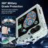 Samsung Galaxy Z Flip7 FE Case, Clear Anti Yellowing Phone Cover with Lanyard Wrist Strap for Ultra-Thin Protection