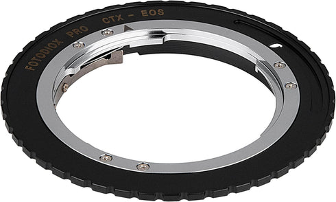 Fotodiox Pro Lens Mount Adapter, Compatible with Contax/Yashica SLR Lenses to Canon EOS