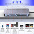 Suejezt 7 1 17/16/15, Memory Stick Pro Duo Card Reader, in USB-A/USB-C Multi Memory Card Reader for SD/TF/MS/XD/CF