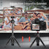CYNOVA 3-in-1 Mini Extension Pole Tripod with Phone Holder, Handheld Tripod Selfie Stick, All-in-One Kit