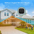 HomiQ Window Camera Mount for Glass, Suitable for Indoor and Outdoor Home Security