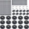 Magnetic Cable Zip Tie Mounts, 15 Pcs Heavy Duty Magnet Wire Holder