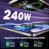 Arkidyn 20ft, 240W 20Gbps 4K@60Hz 17/16/15, USB C to USB C Cable PD Fast Charging, Data Transfer, Video Cable, Durable