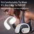 Open Ear Headphones, Wireless Bluetooth 5.3 Earbuds with LED Display Charging Case, Sport Design for Running Fitness