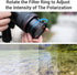JJC 58mm T7 T6 T5 T100 4000D T8i T7i T6s T6i T5i T4i T3i T2i T1i SL3 SL2 SL1 18-55mm 58mm Circular Polarizer Polarizing