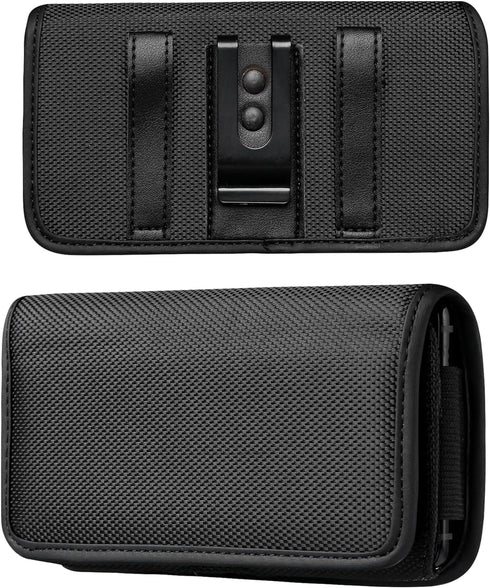 Ranyi MP3 Player Holster Case, Protection Nylon Pouch Holster with Belt Loop Clip