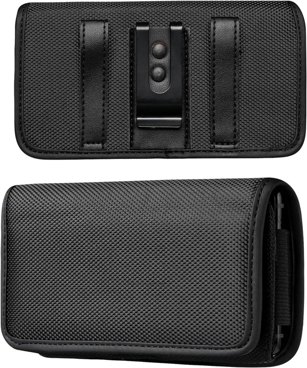 Ranyi MP3 Player Holster Case, Protection Nylon Pouch Holster with Belt Loop Clip