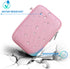 BOVKE Carrying Case for Fujifilm X100VI / X100V Digital Camera, Extra Mesh Pocket, Pink