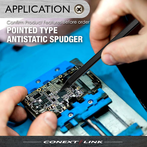 Conext Link 5X Nylon Plastic Spudger Stick Pry Opening Repair Tools for iPhone, iPad, Laptops
